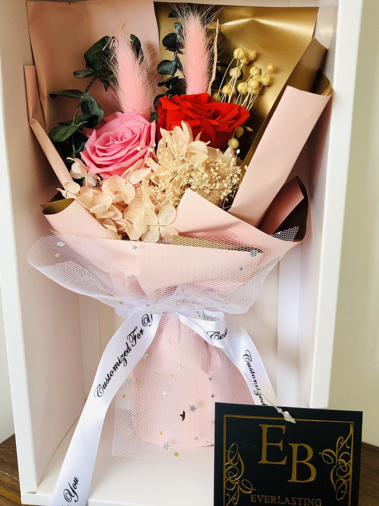 Amour Sweetheart Floral Bouquet - Everlasting Blooms Vic