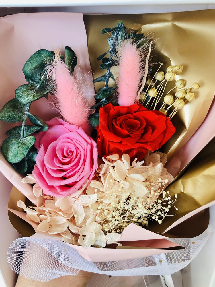 Amour Sweetheart Floral Bouquet - Everlasting Blooms Vic