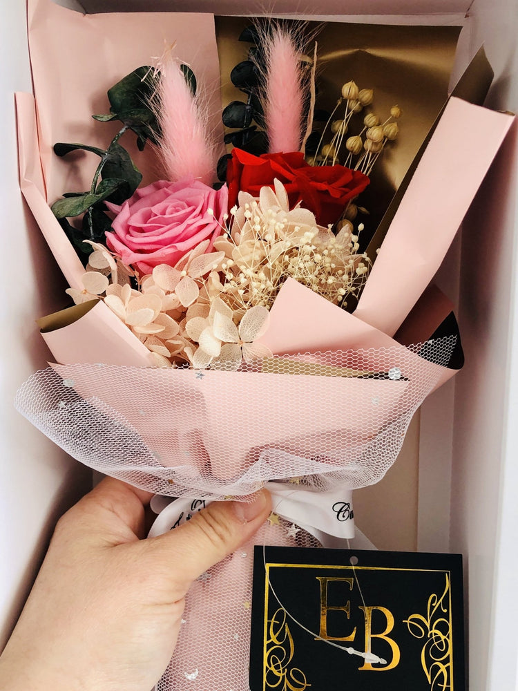 Amour Sweetheart Floral Bouquet - Everlasting Blooms Vic