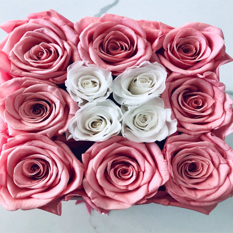 Cherry Blossoms Square Box - Everlasting Blooms Vic