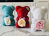 Crystal Diamond Rose Bear with Gift Box - Everlasting Blooms Vic