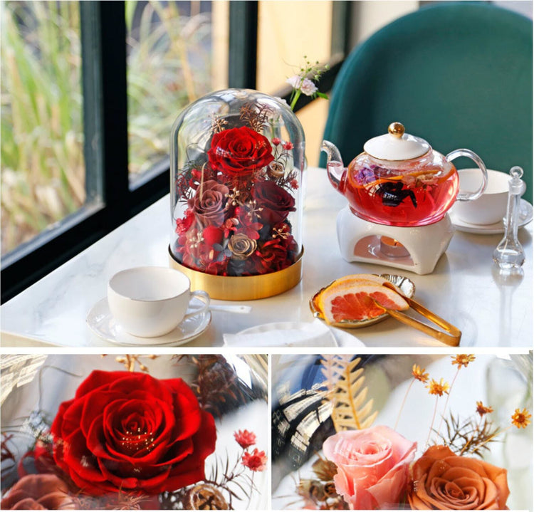 Spring Carnival Rose Dome with LED.