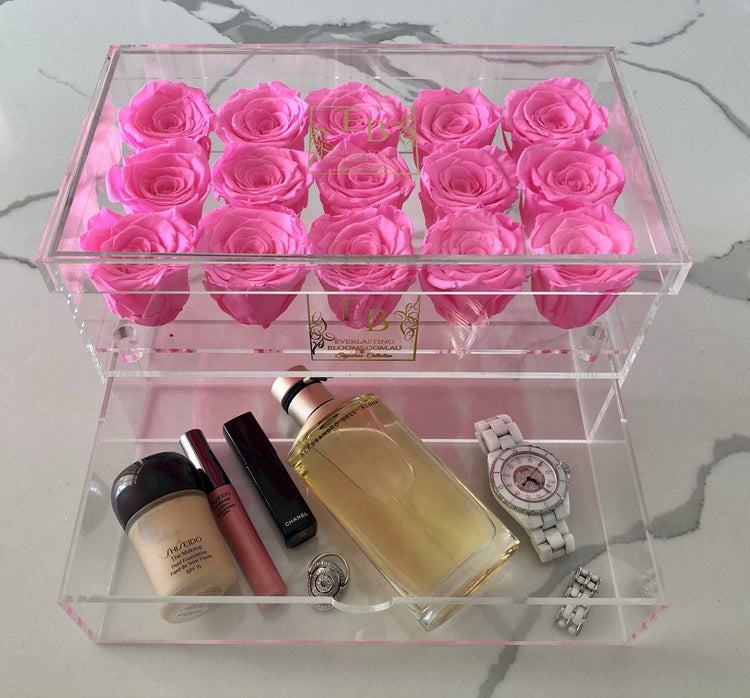 Pure Luxe Crystal Box Bright Pink.