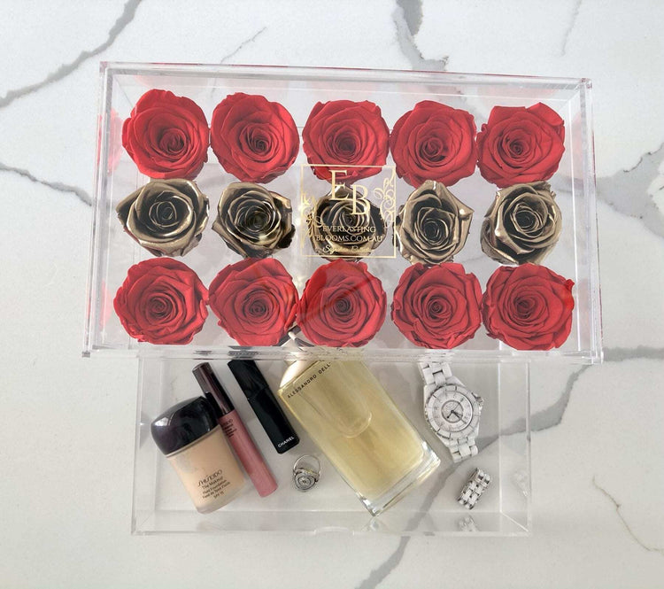 Pure Luxe Crystal Box Festive Stripe.