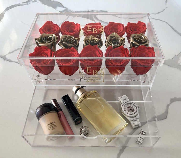 Pure Luxe Crystal Box Festive Stripe.