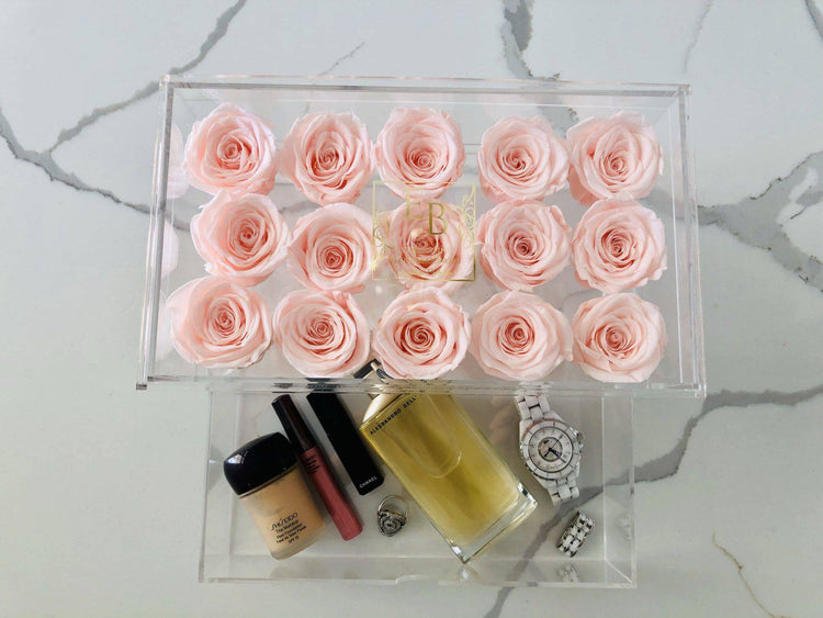 Pure Luxe Crystal Box Light Peach.