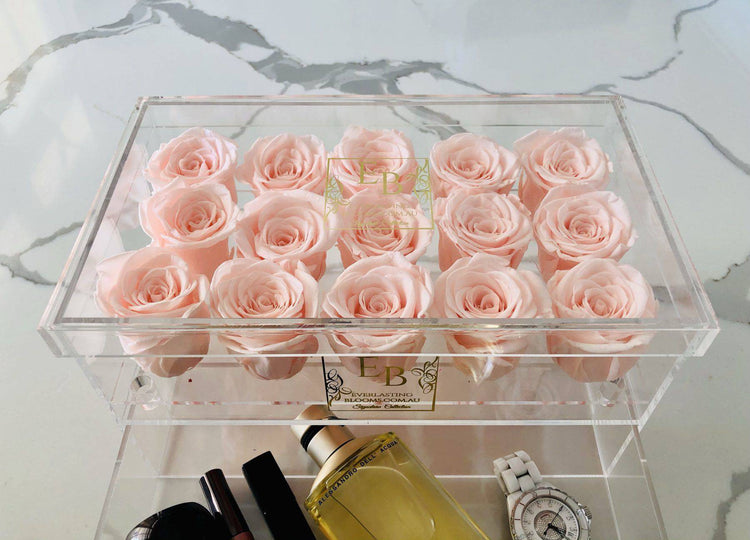 Pure Luxe Crystal Box Light Peach.