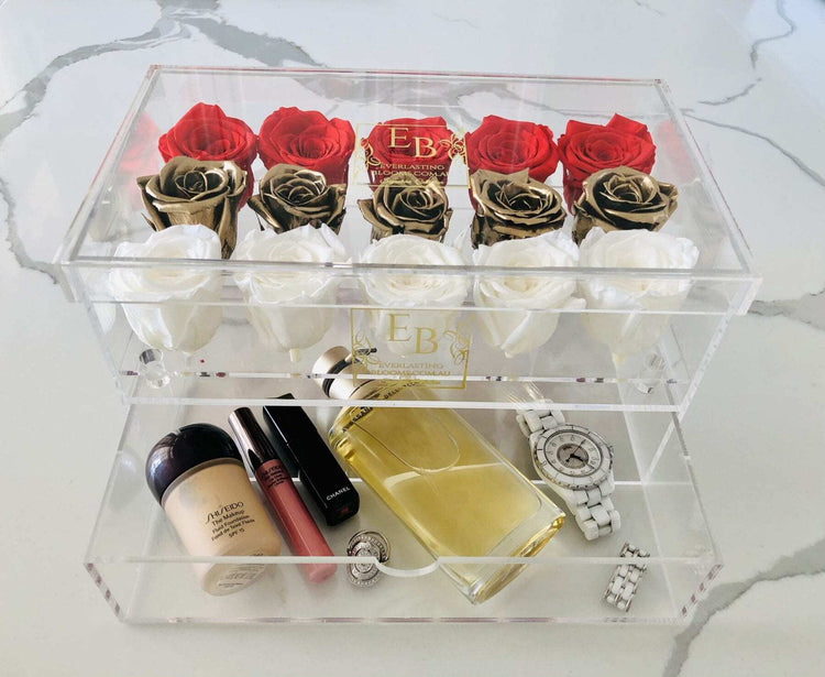 Pure Luxe Crystal Box Ombre Festive.