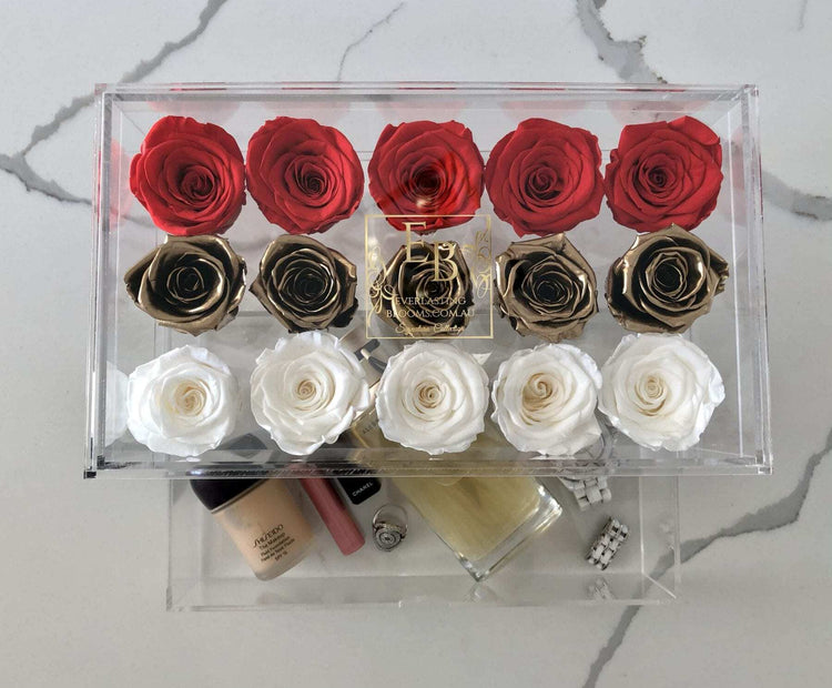 Pure Luxe Crystal Box Ombre Festive.