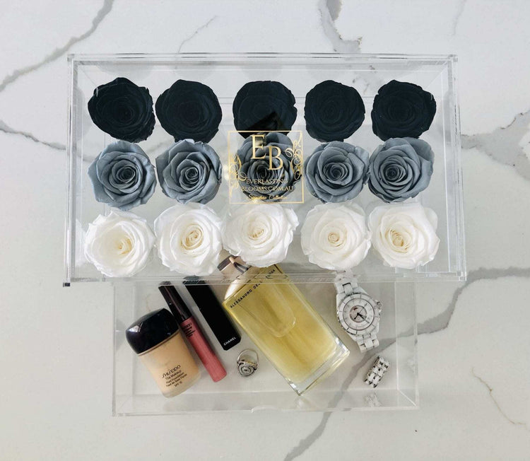 Pure Luxe Crystal Box Ombre Noir.