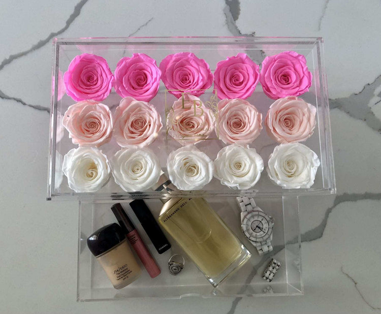 Pure Luxe Crystal Box Ombre Pink.