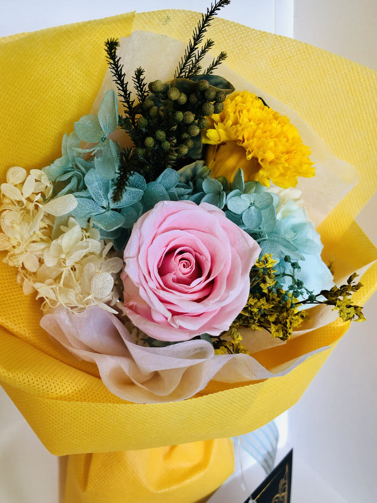 Miss Louise Gold Floral Bouquet.