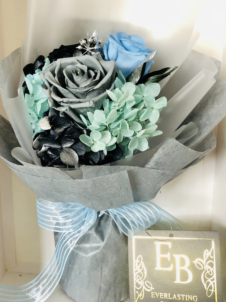 Miss Louise Argentine Blue Floral Bouquet.