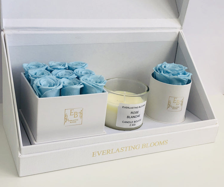 The Classic Bundle Set - Celeste Blue.