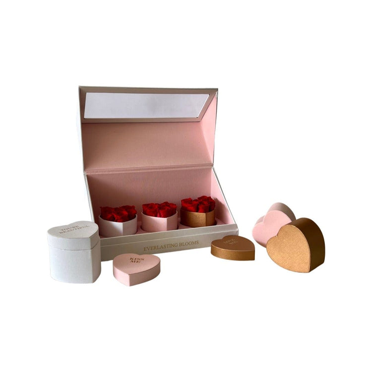 Le Mini Heart Bundle Sets - Red.