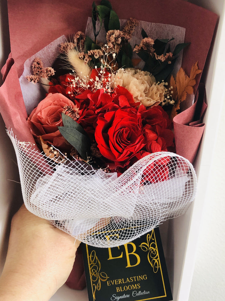 Nude Velvet Floral Bouquet.