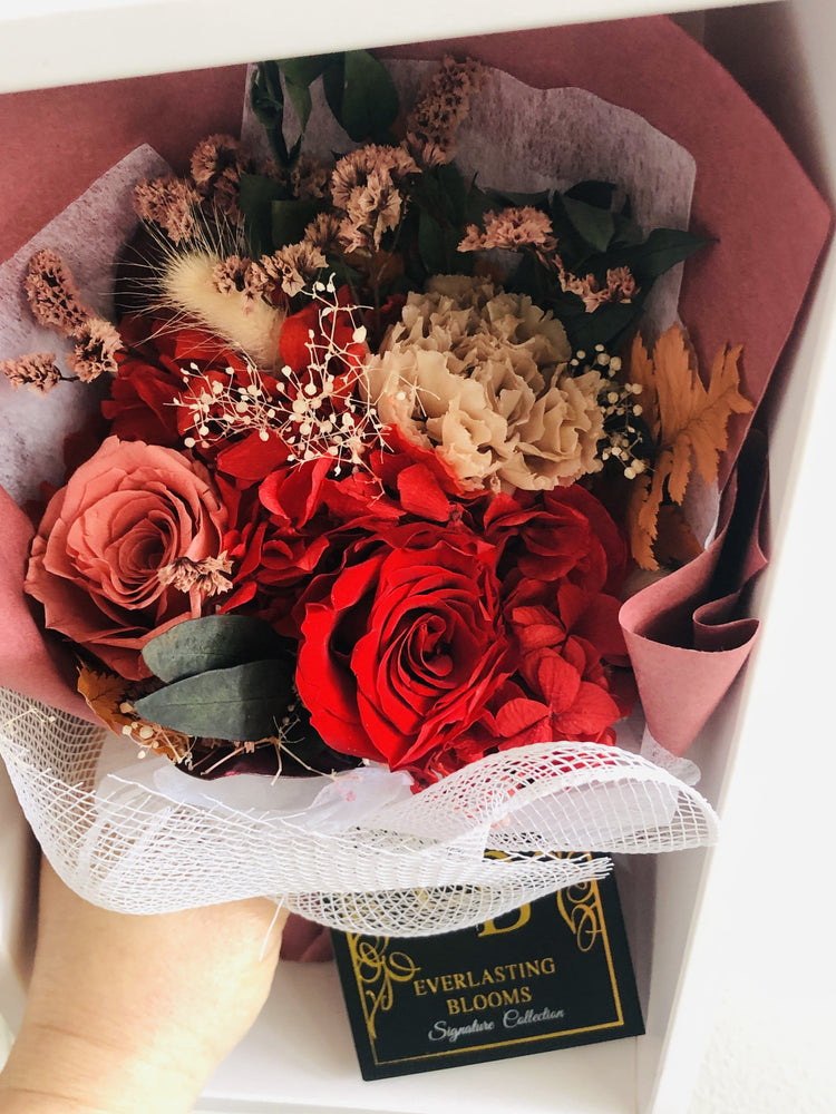 Nude Velvet Floral Bouquet.