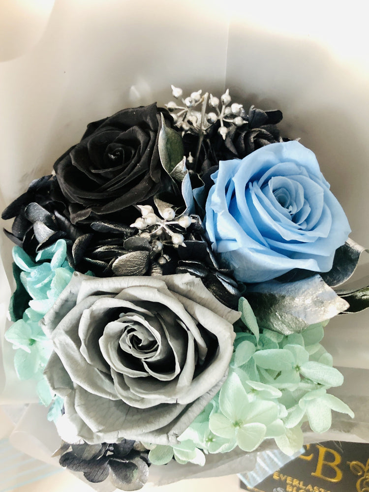 Miss Louise Argentine Blue Floral Bouquet.