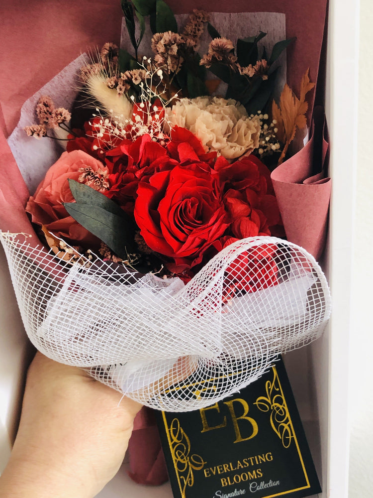 Nude Velvet Floral Bouquet.