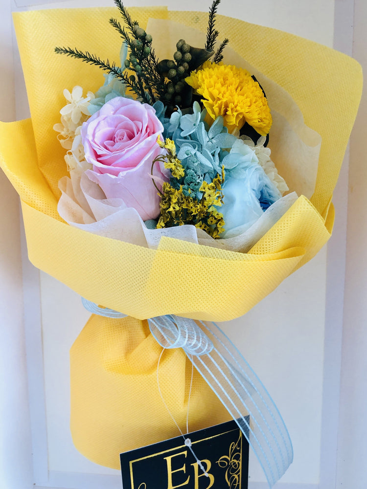 Miss Louise Gold Floral Bouquet.