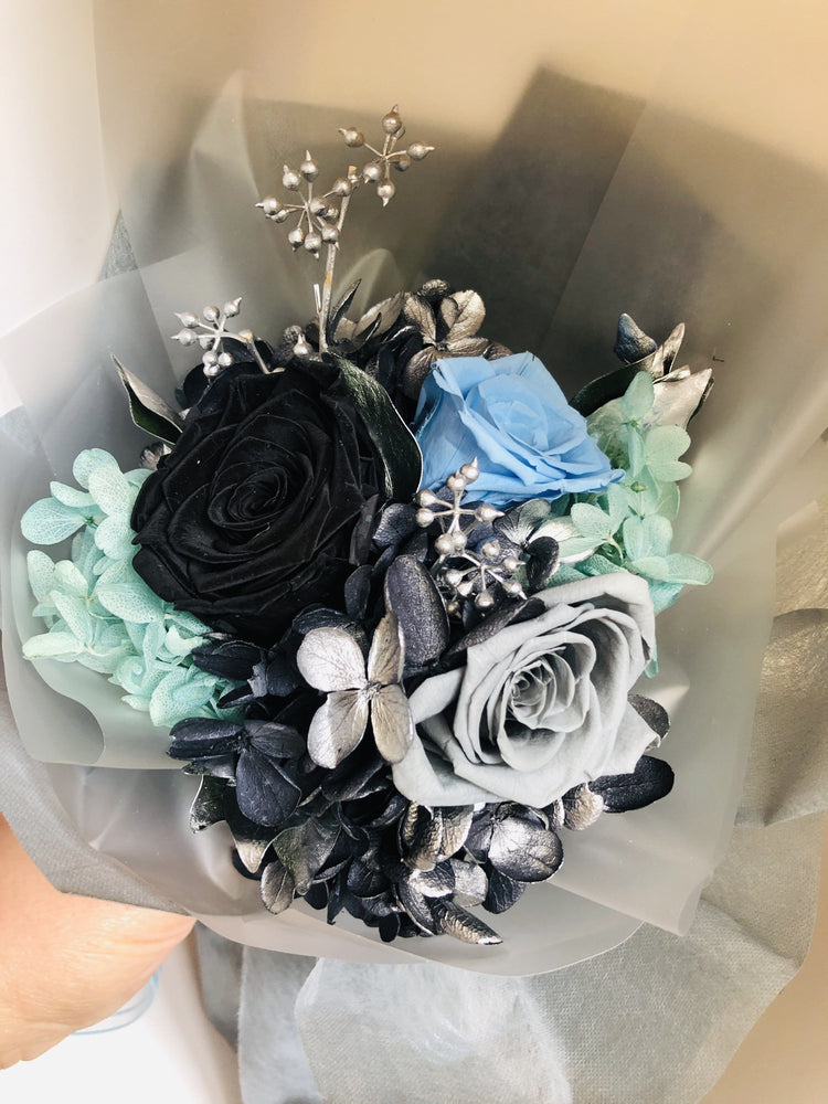 Miss Louise Argentine Blue Floral Bouquet.