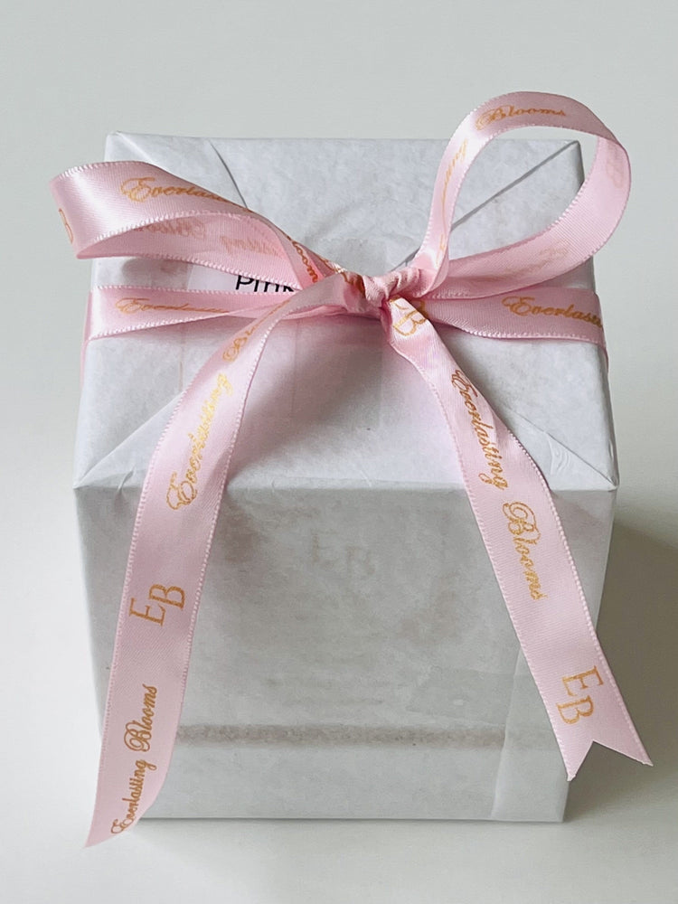 Rose Quartz Crystal Candles with Organic Essential Oils - Pink Champagne.