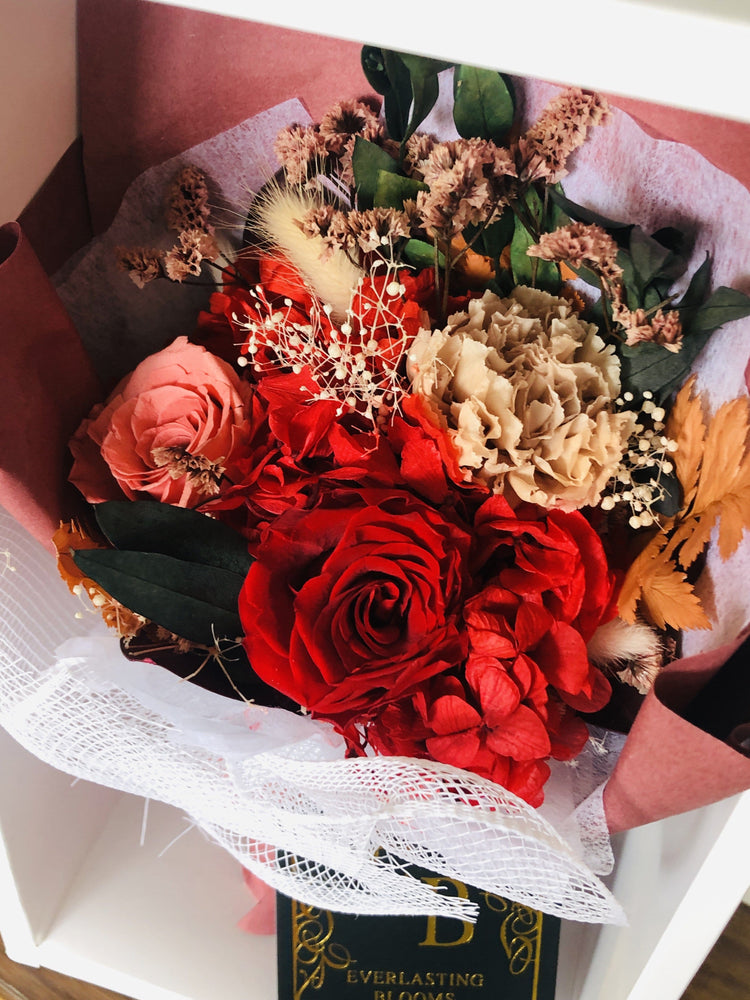 Nude Velvet Floral Bouquet.