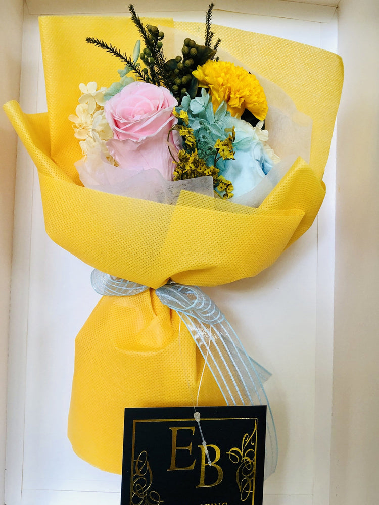 Miss Louise Gold Floral Bouquet.