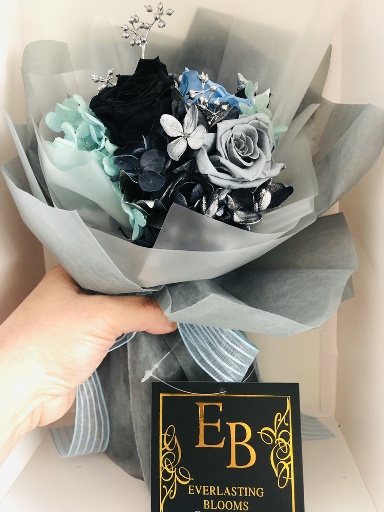 Miss Louise Argentine Blue Floral Bouquet.