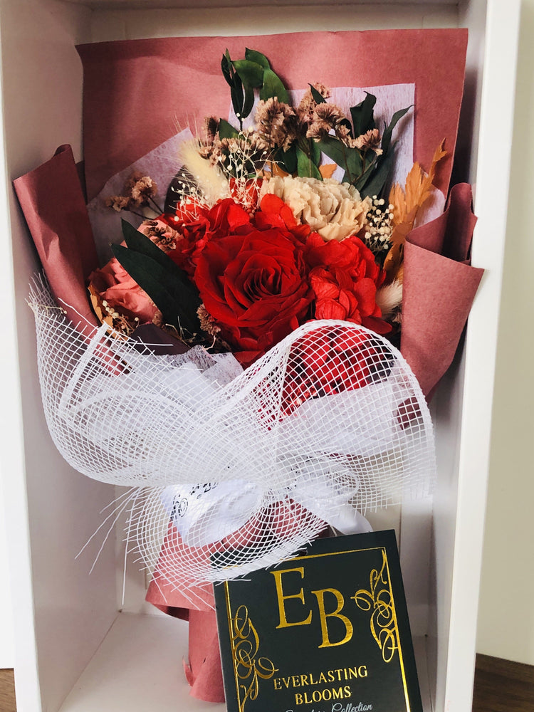 Nude Velvet Floral Bouquet.