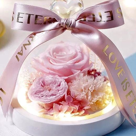 Miss Congeniality Rose Dome with LED.