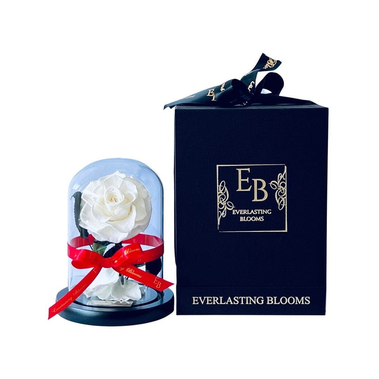 The Mini Everlasting Rose - White.