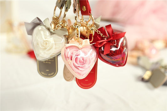 Everlasting Rose Keyrings