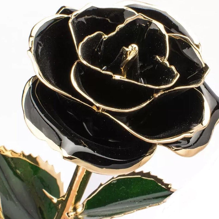 24K Gold dipped Rose Dome - Everlasting Blooms Vic