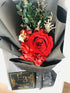 Bel Amour Red Floral Bouquet - Everlasting Blooms Vic