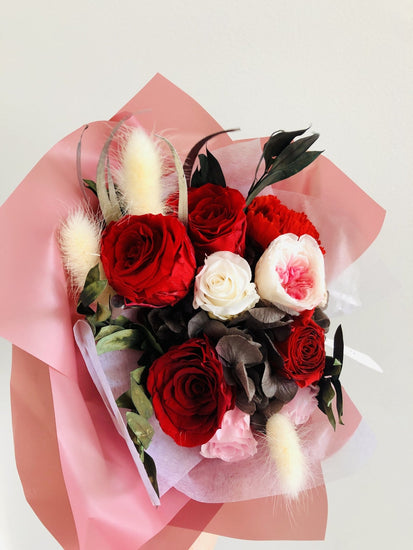 Carnival Rose Bouquet - Everlasting Blooms Vic