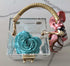 Le Coeur Bloom Bag Tiffany Blue Rose.