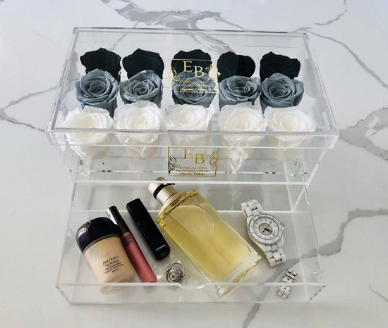 Pure Luxe Crystal Box Ombre Noir.