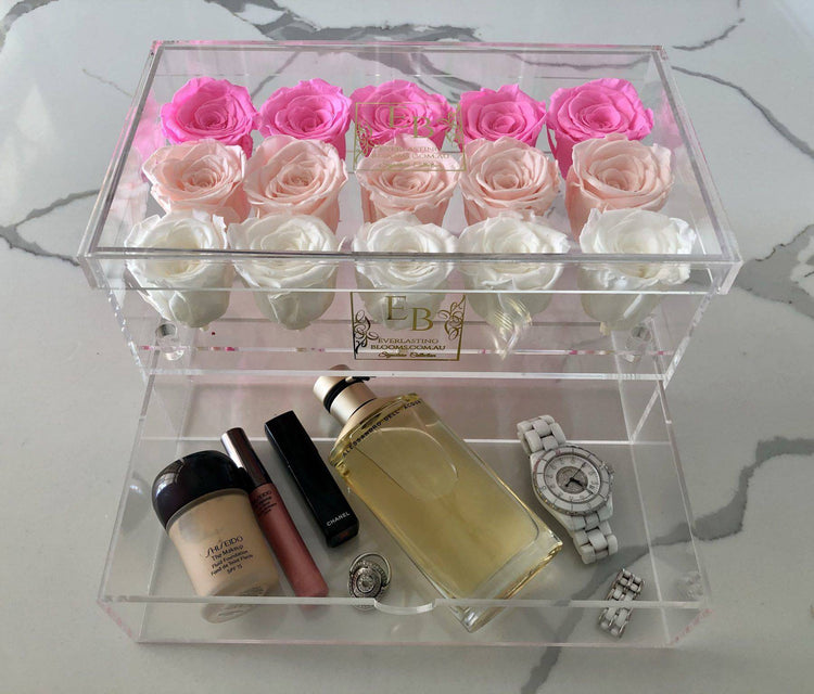 Pure Luxe Crystal Box Ombre Pink.