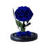 The Mini Everlasting Rose - Royal Blue.