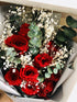 9 Red Kisses Floral Bouquet.